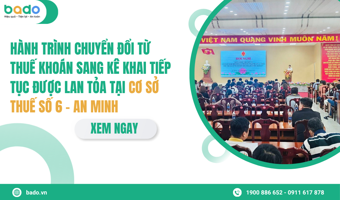 Hành trình chuyển đổi từ thuế khoán sang kê khai tiếp tục được lan tỏa tại Cơ sở Thuế số 6 - An Minh